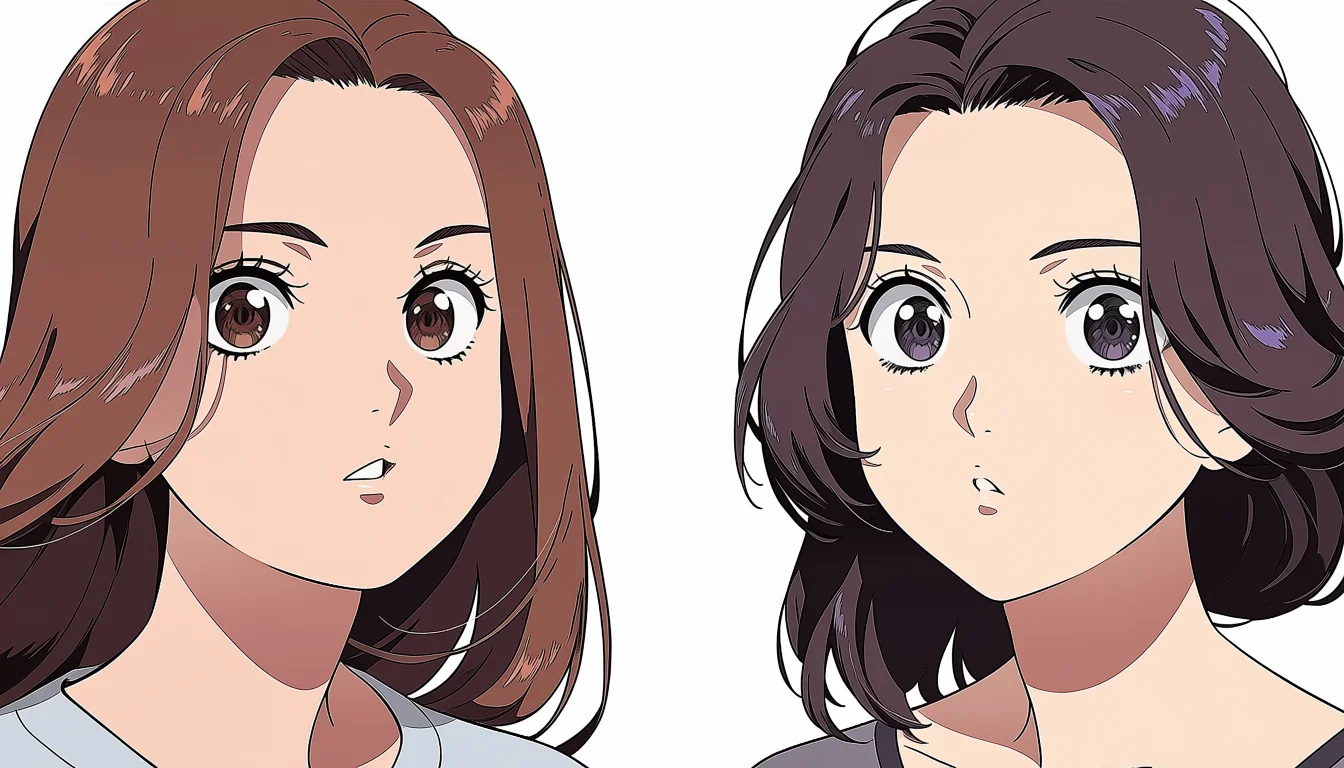 Original adult editorial illustration for 3D Cartoon Lesbian