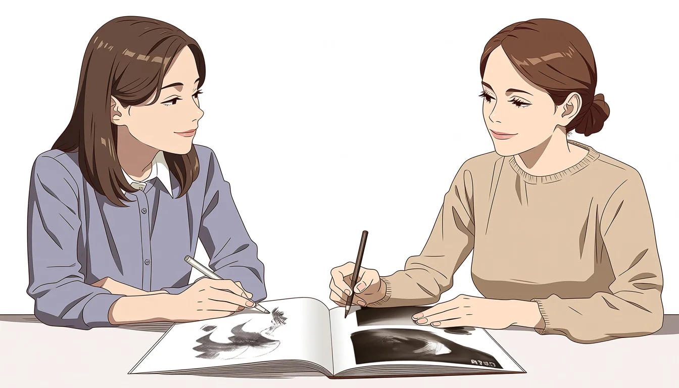 Editorial art for Anime Lesbian School: the adult-safety boundary