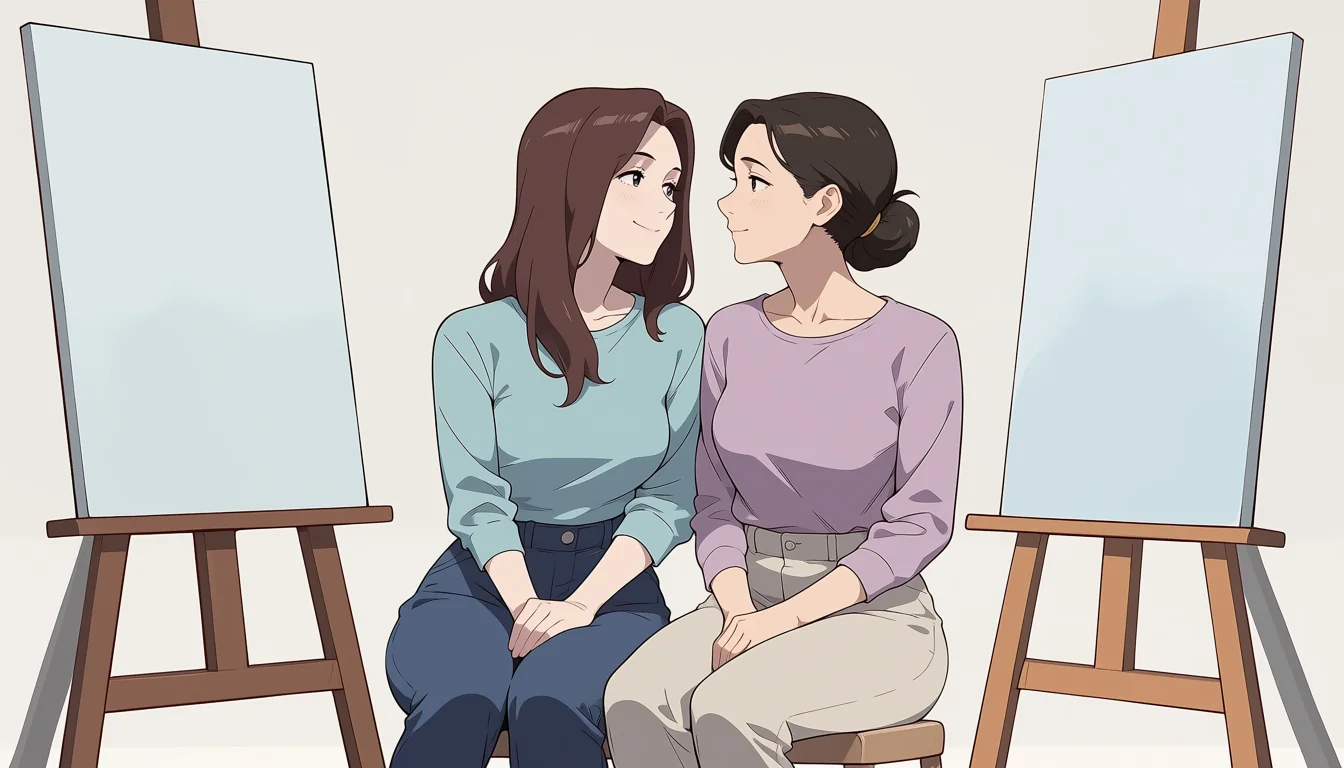 Editorial art for A craft guide to Femdom Yuri Hentai