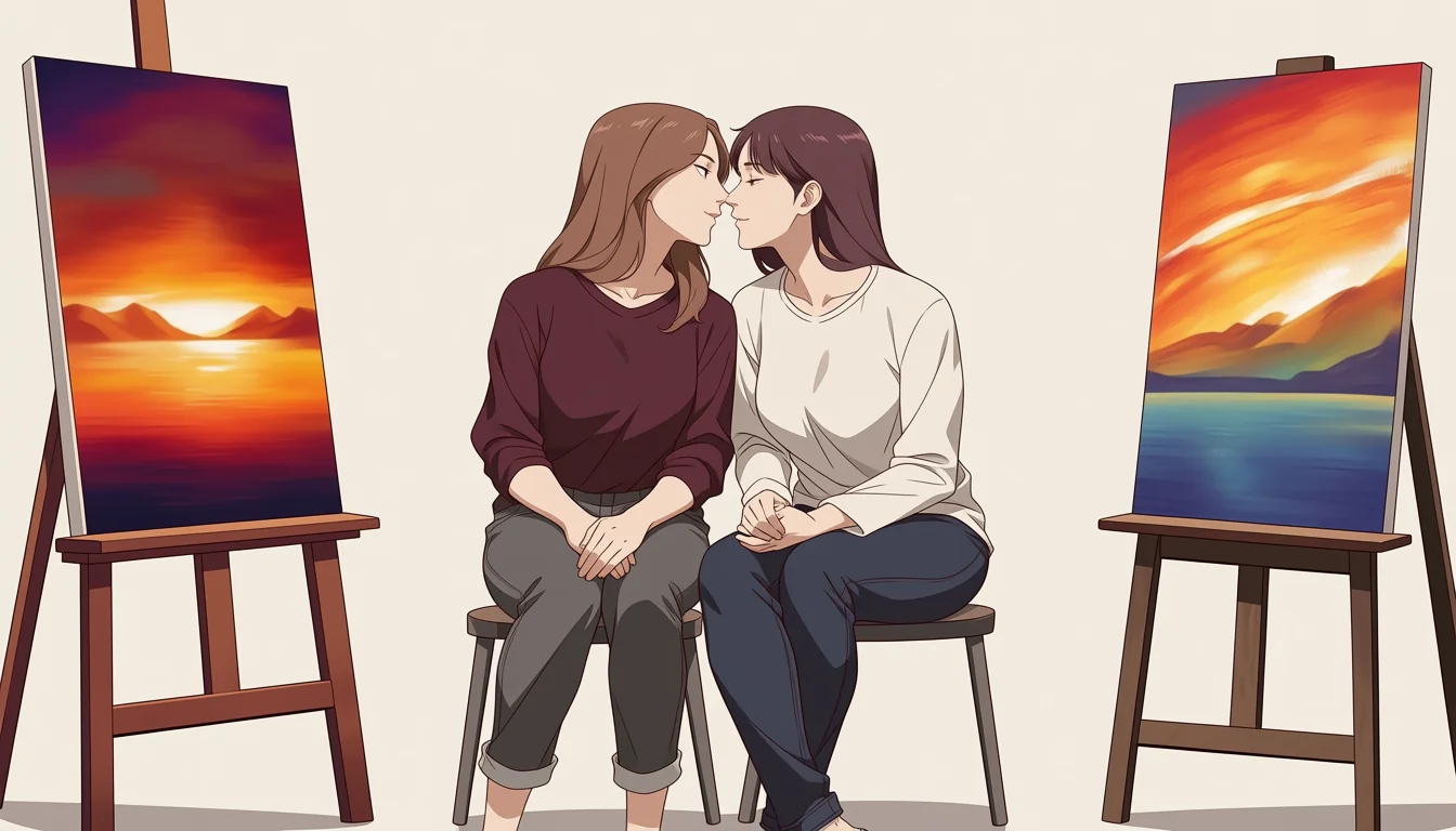 Editorial art for Forced Yuri Hentai: the adult-safety boundary