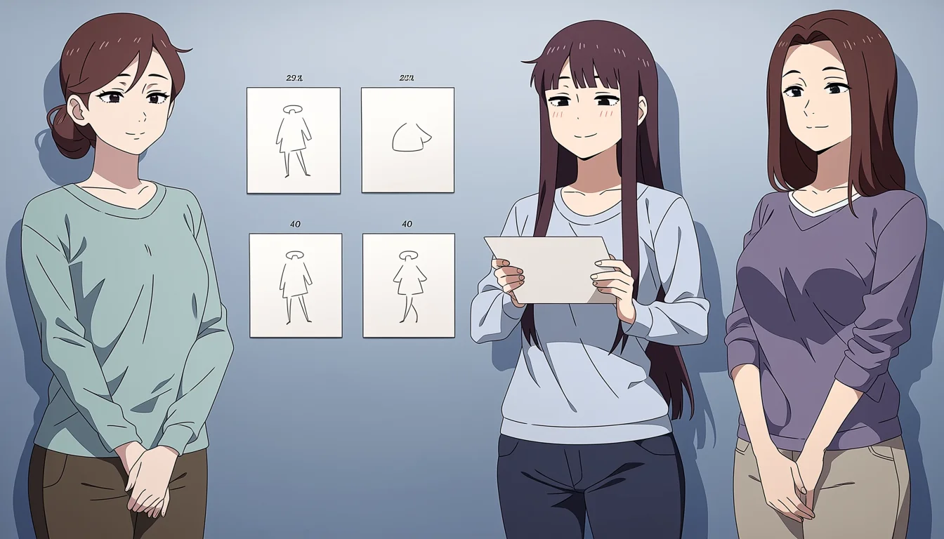 Editorial art for A craft guide to Futanari Yuri Manga