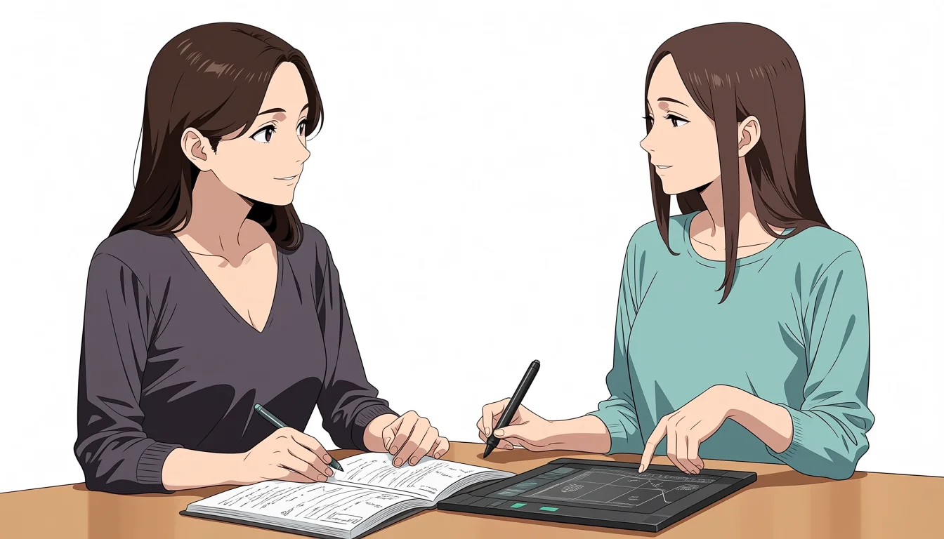 Editorial art for Futurama Lesbian Hentai: choose original adult characters