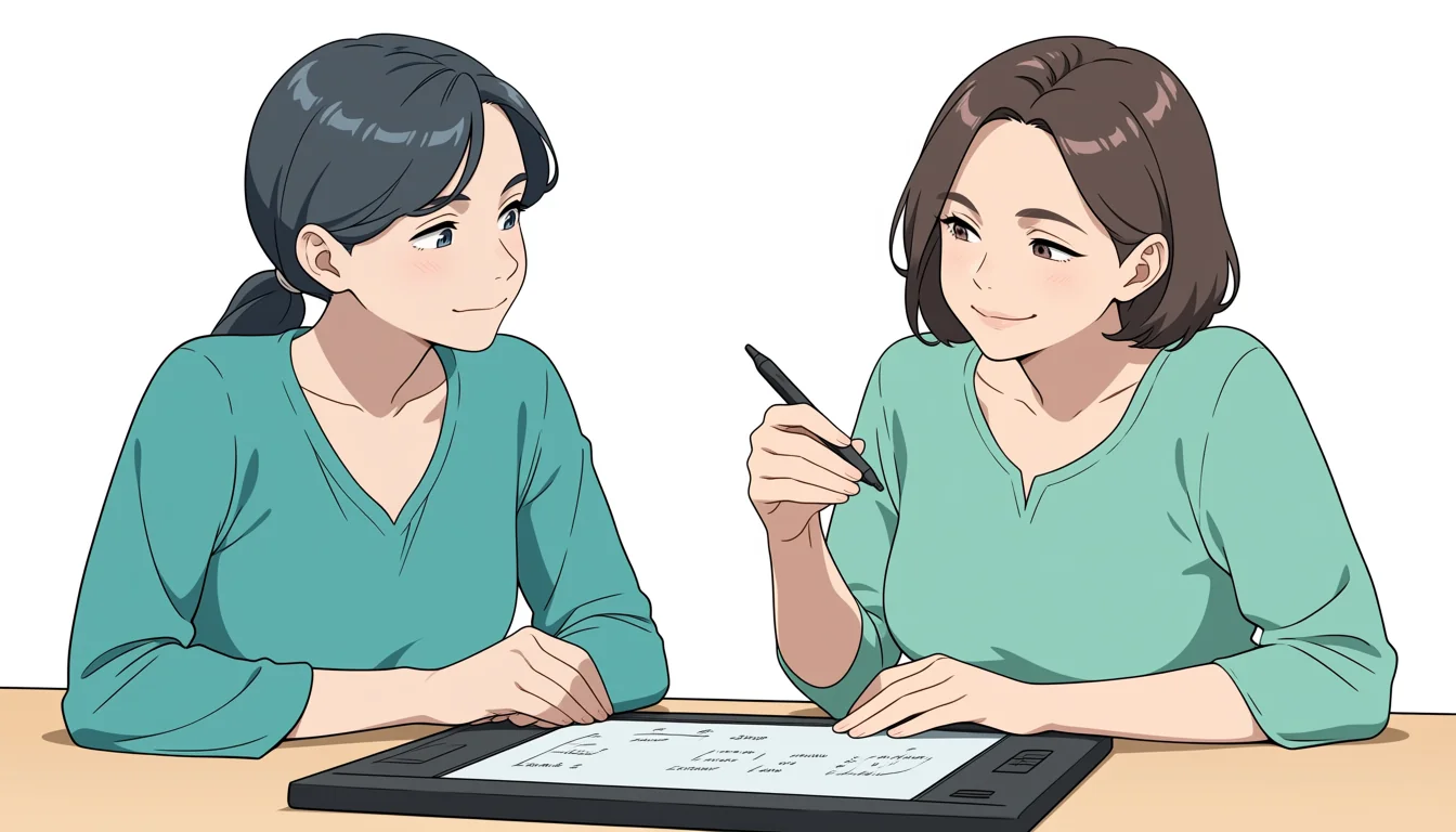Editorial art for How to read Hentai Cartoon Lesbian as visual craft