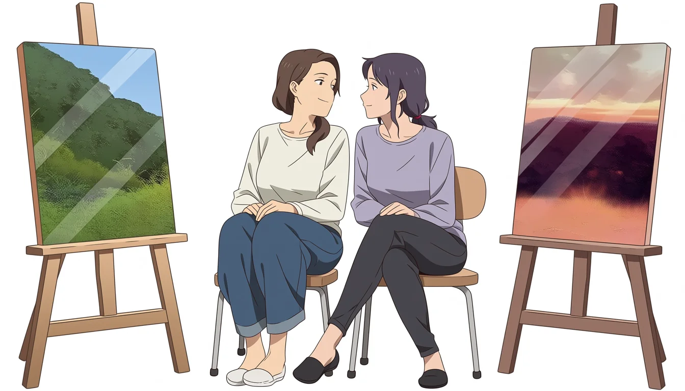 Editorial art for A craft guide to Hentai Doujin Yuri