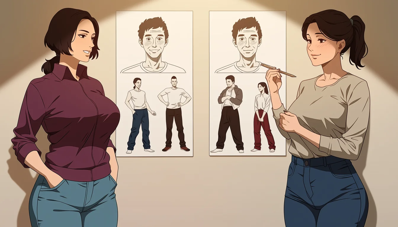 Editorial art for A craft guide to Hentai Lesbian Masturbation