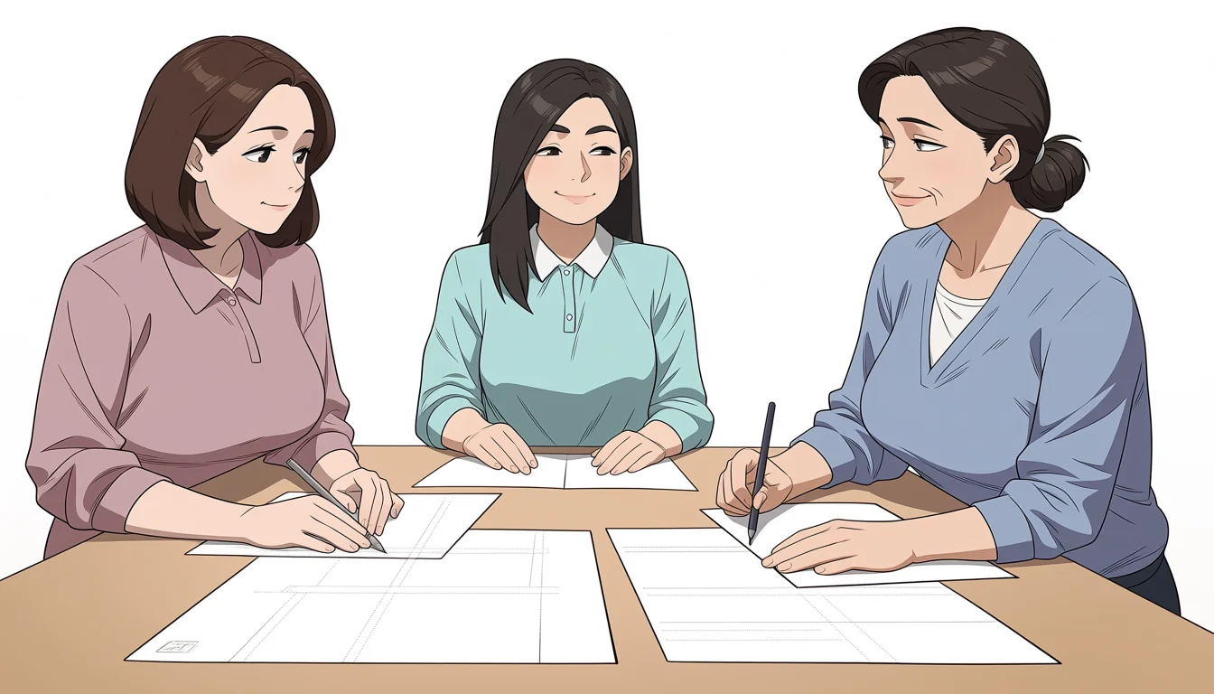 Editorial art for How to read Hentai Lesbian Nude as visual craft