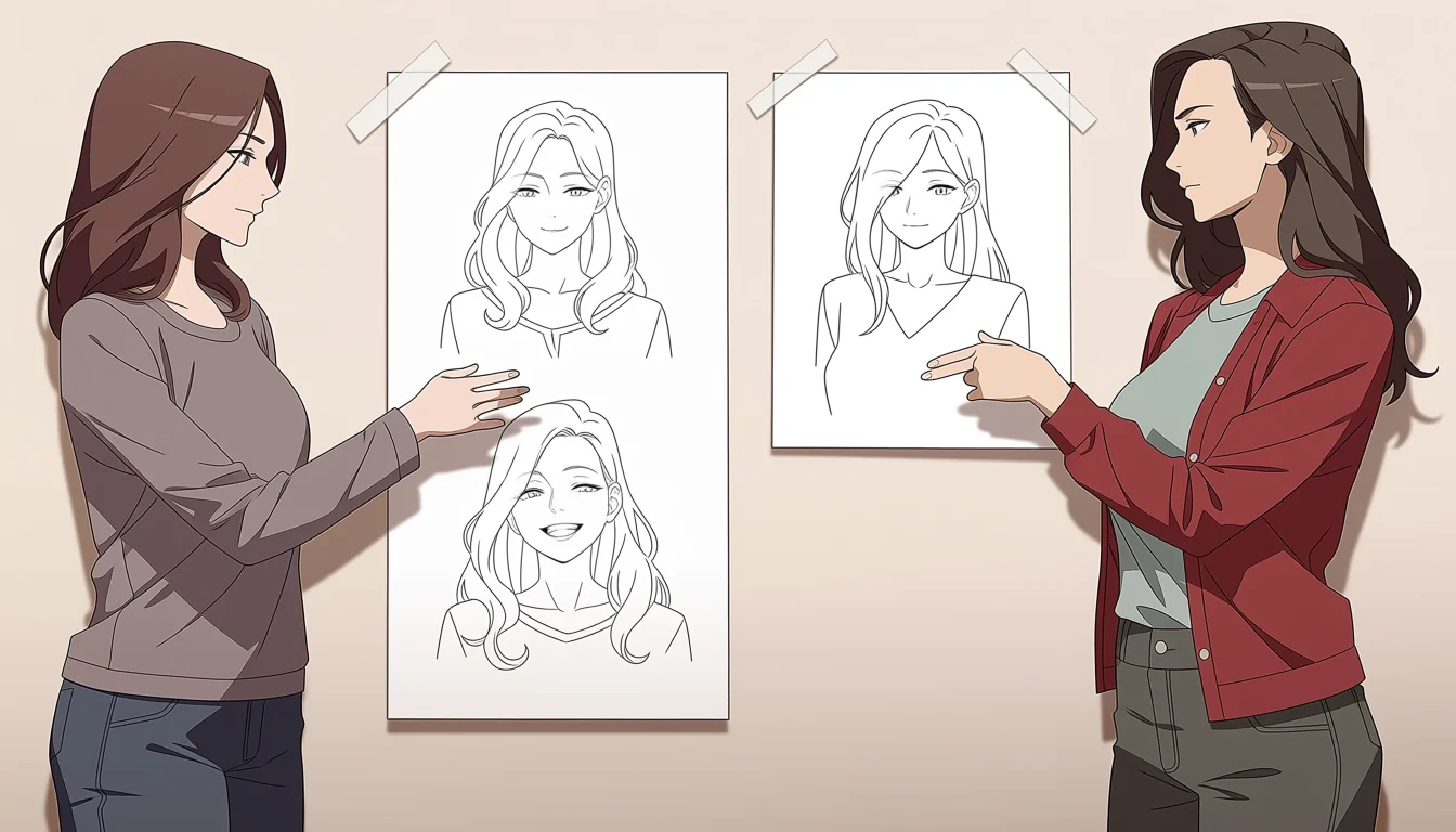Editorial art for A craft guide to Hentai Sexy Lesbian