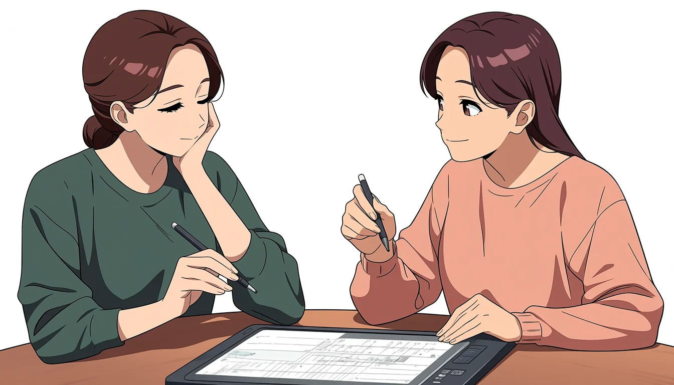 Editorial art for How to read Hentai Yuri 3D as visual craft