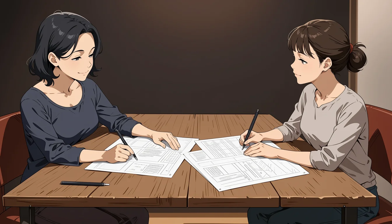 Editorial art for A craft guide to Hot Lesbian Hentai