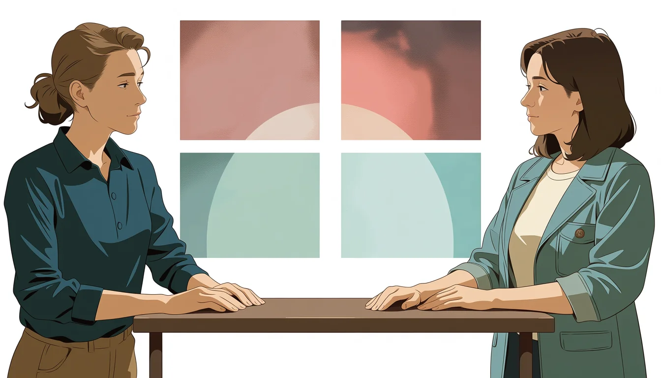 Editorial art for What “Hot Lesbian Henti” means in adult-art search