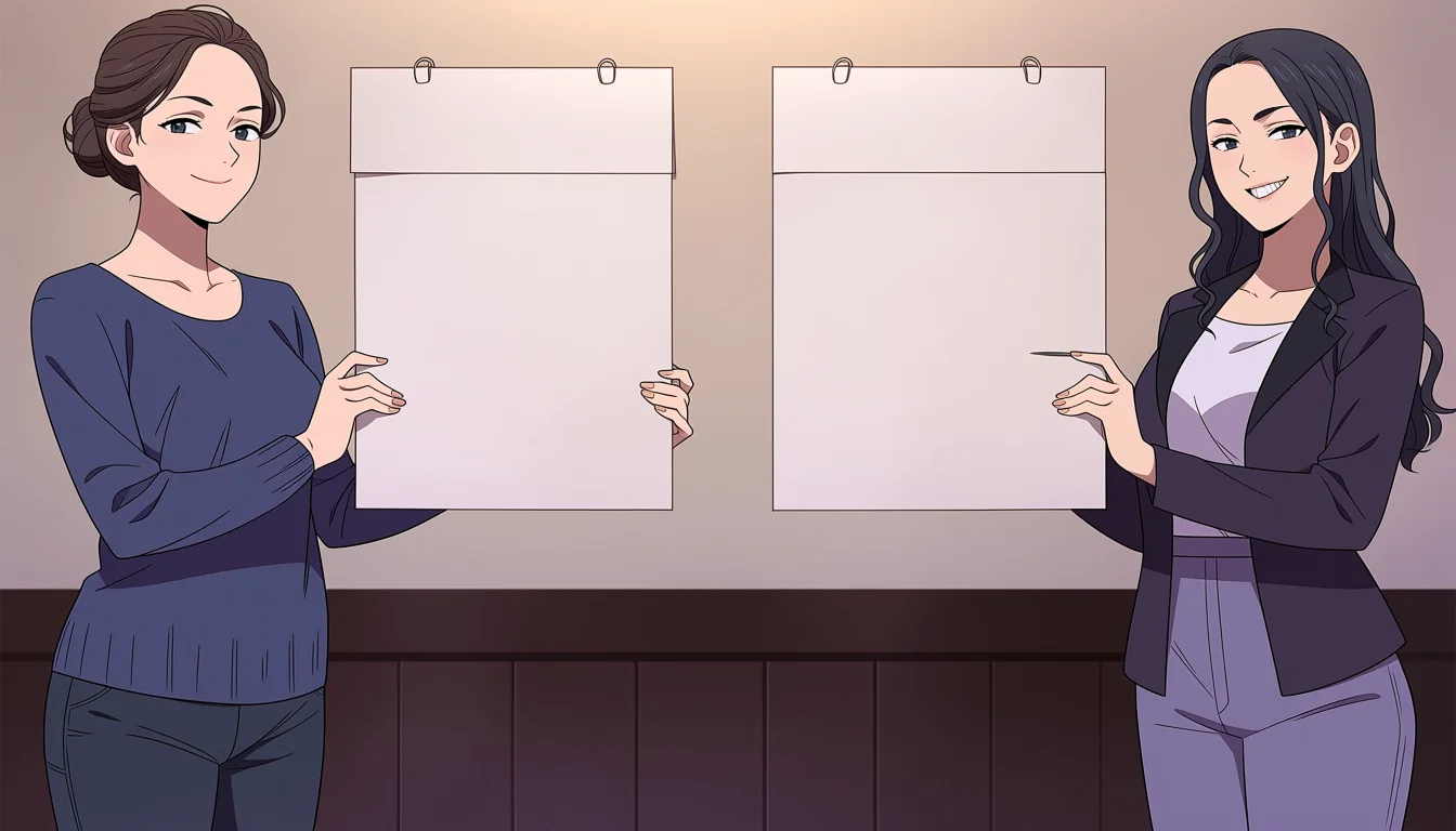 Editorial art for A craft guide to Hot Lesbian Yuri