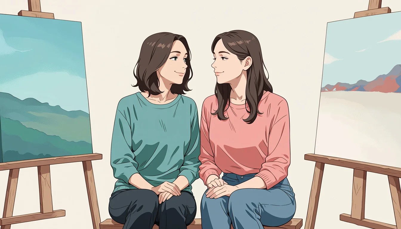 Editorial art for A craft guide to Lesbian 69 Hentai