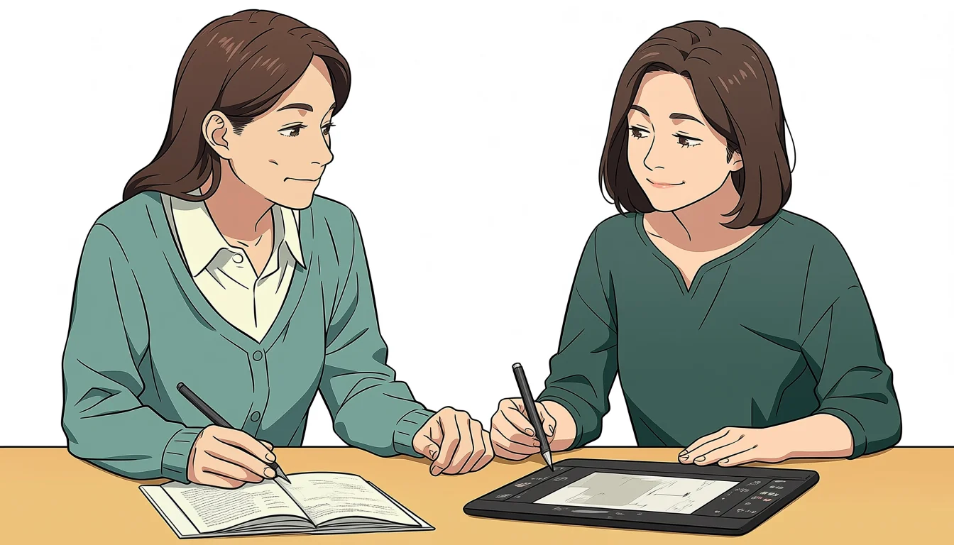 Editorial art for How to assess Lesbian Age Difference Hentai sources