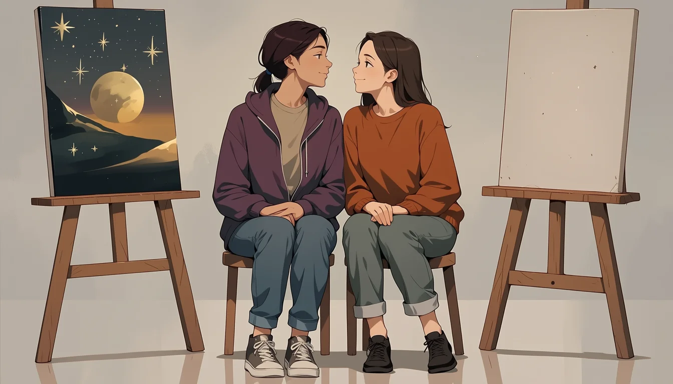 Editorial art for How to read Lesbian Anime Hot as visual craft