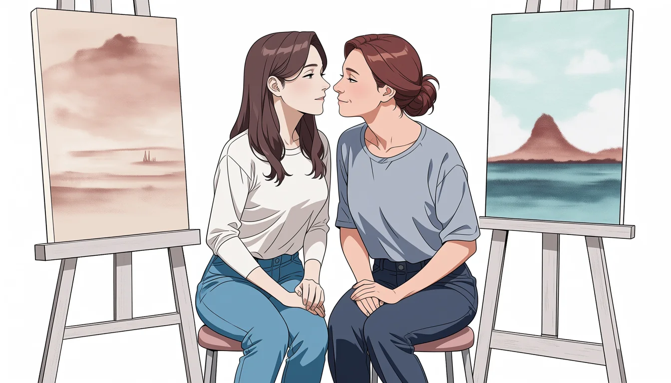 Editorial art for A craft guide to Lesbian Bdsm Porn Comic
