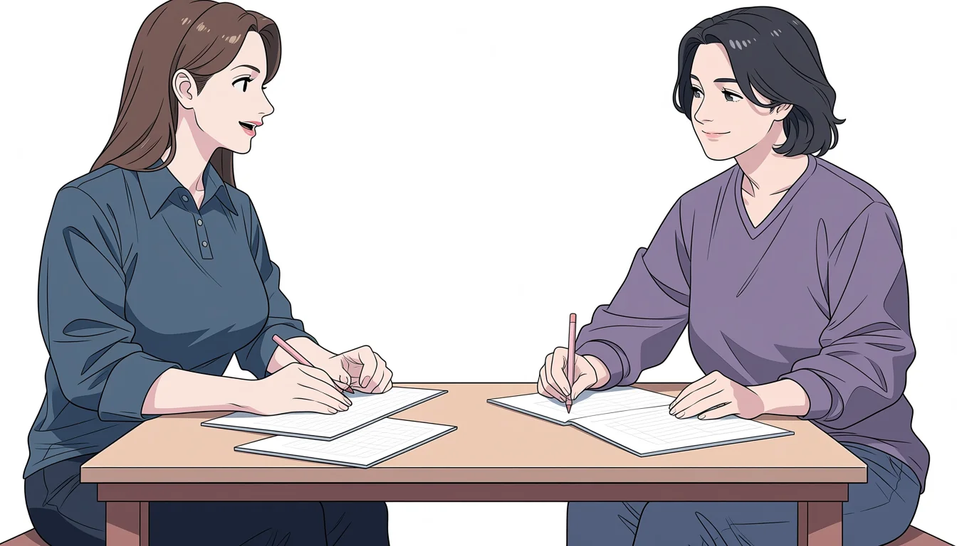 Editorial art for How to read Lesbian Cartoon Porn as visual craft
