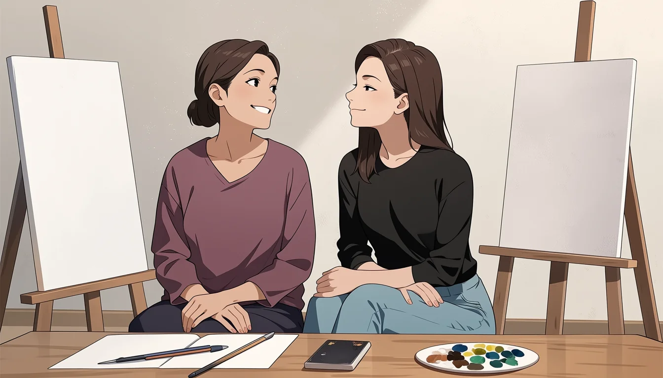 Editorial art for A craft guide to Lesbian Doujin
