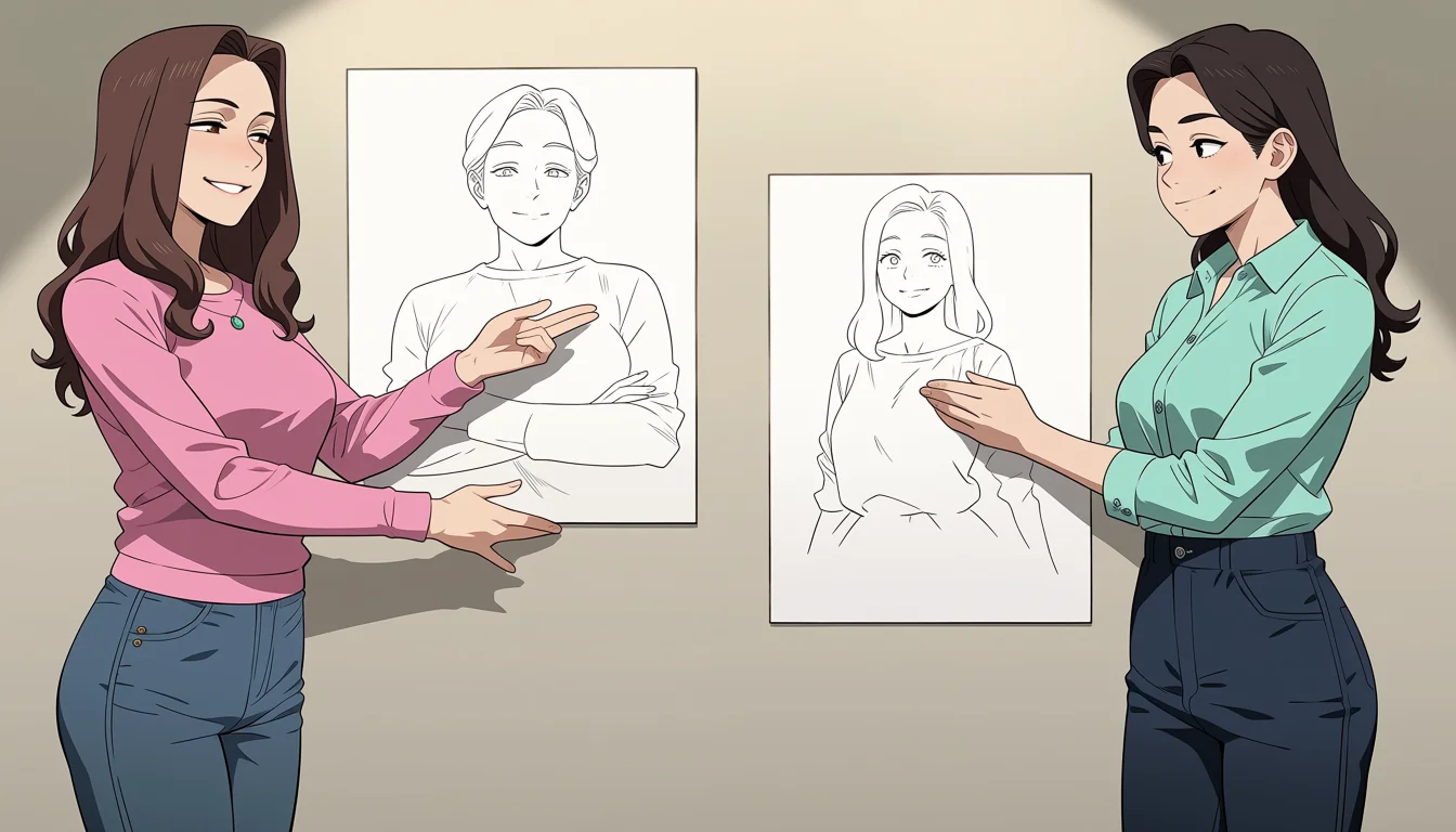Editorial art for A craft guide to Lesbian Furry Hentai