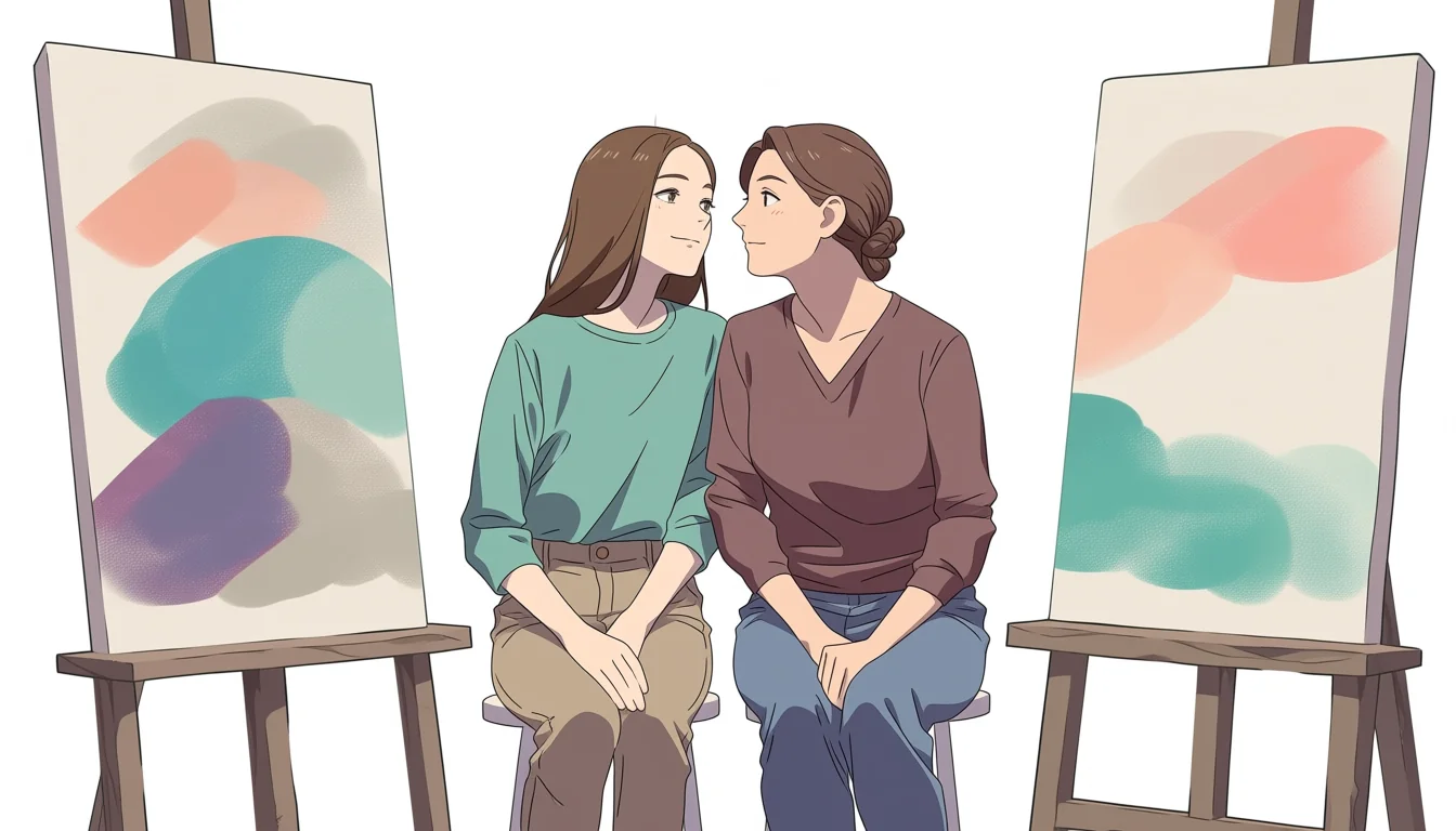 Editorial art for What “Lesbian Henta” means in adult-art search