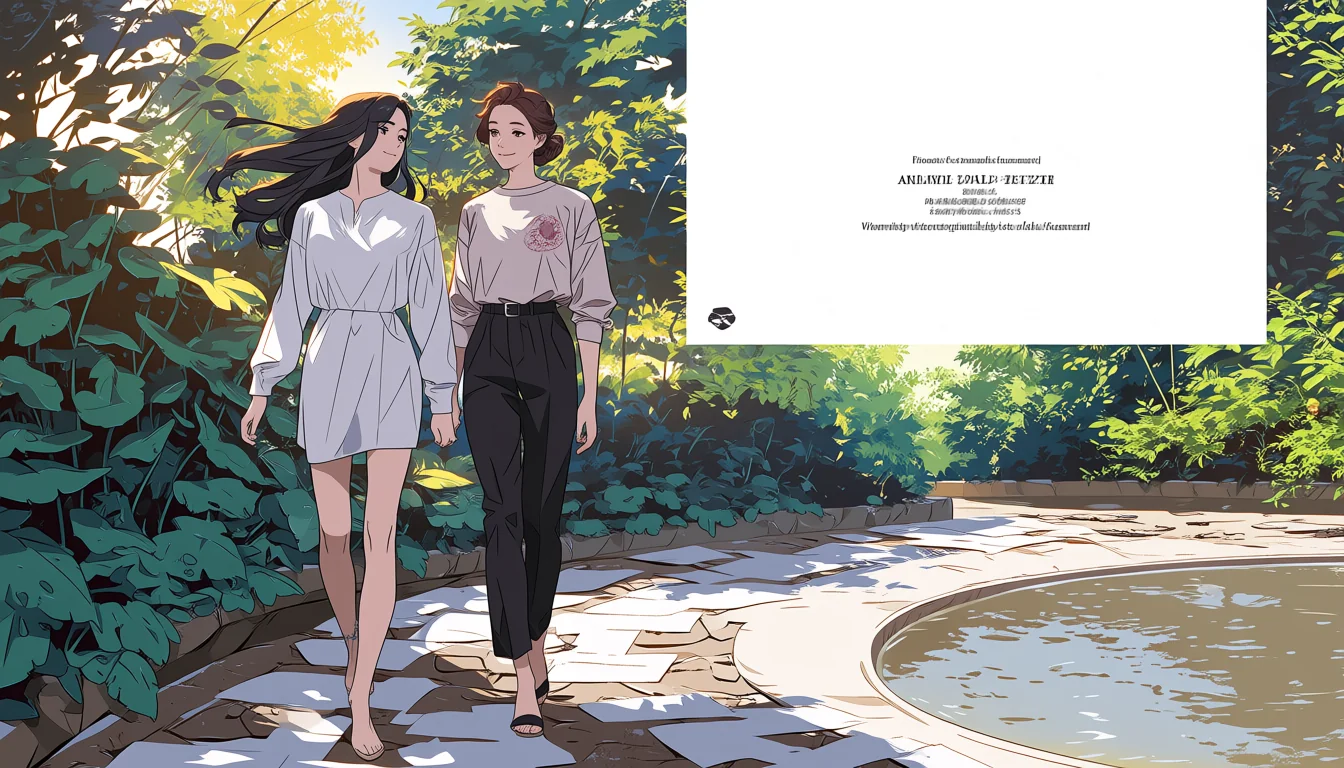 Original text-free editorial illustration for A craft guide to Lesbian Hentai Cum