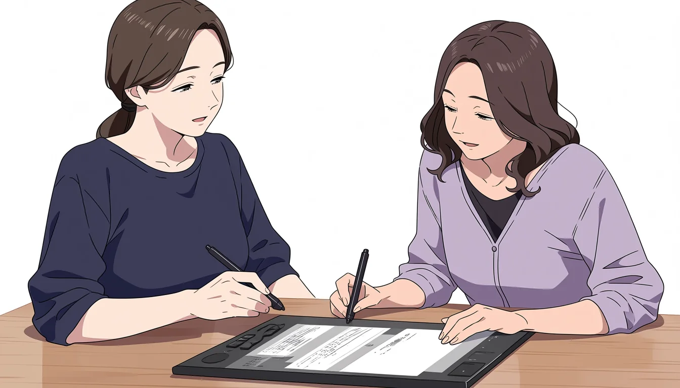 Editorial art for A craft guide to Lesbian Hentai Doujin