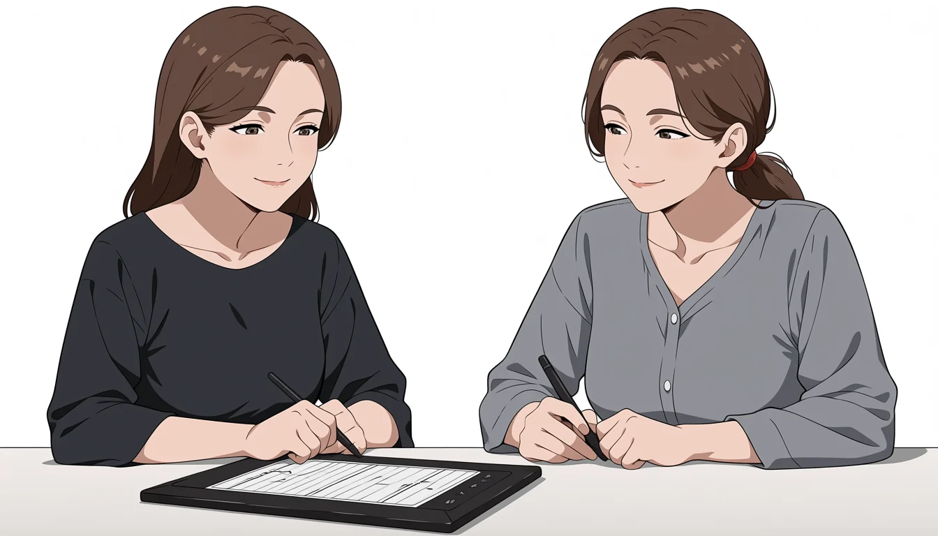 Editorial art for A craft guide to Lesbian Hentai Gifs
