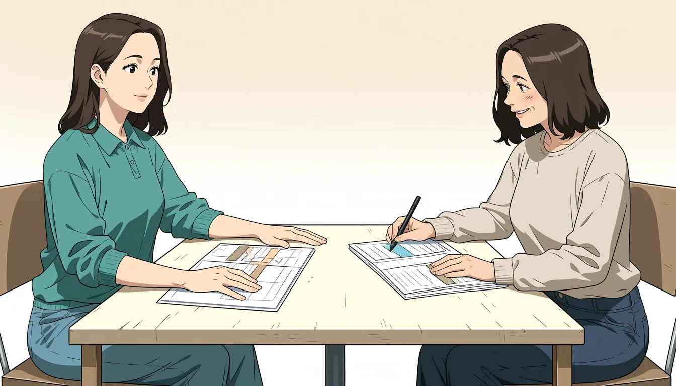 Editorial art for A craft guide to Lesbian Hentai Manga