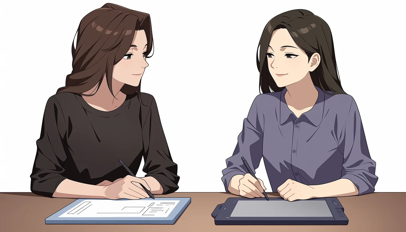 Editorial art for Lesbian Hentai Rape: the adult-safety boundary