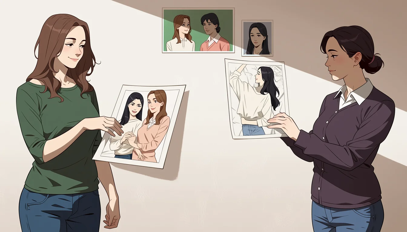 Editorial art for What “Lesbian Hentei” means in adult-art search
