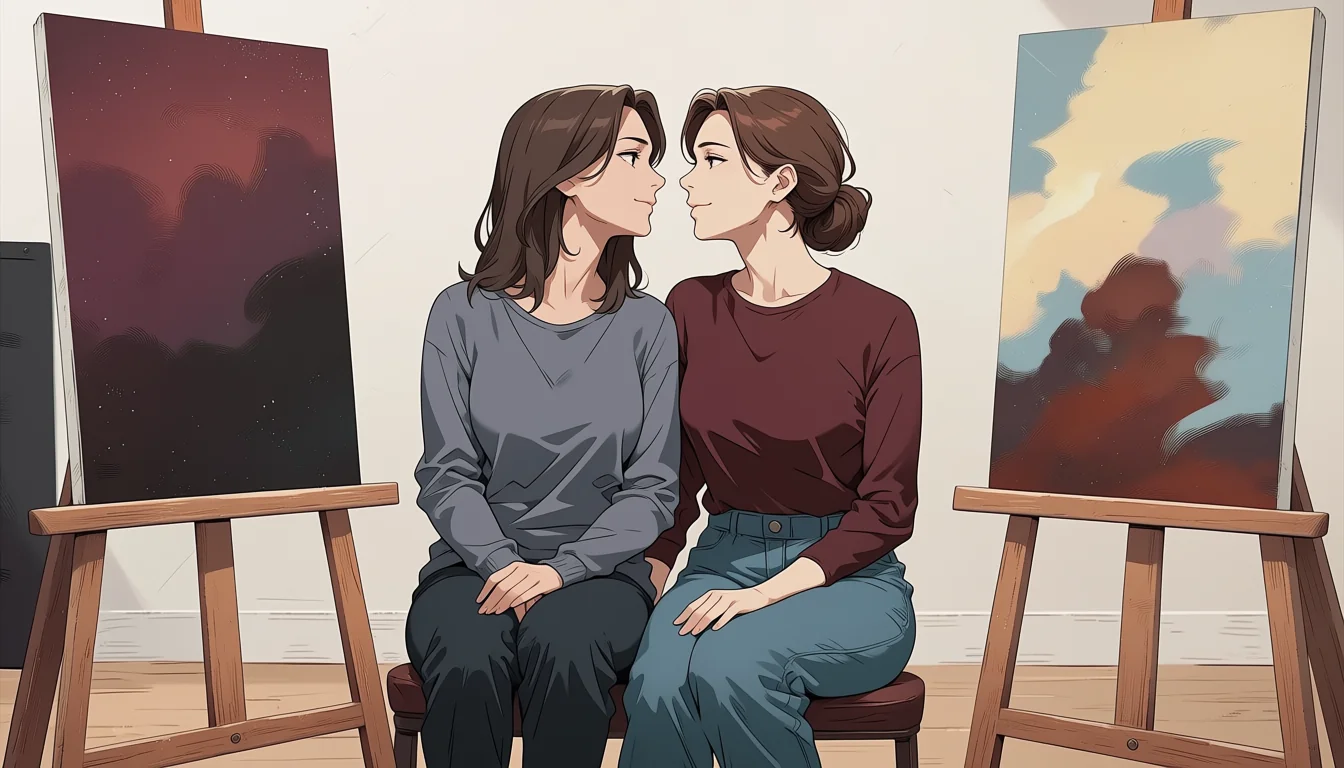 Editorial art for What “Lesbian Henti Comics” means in adult-art search