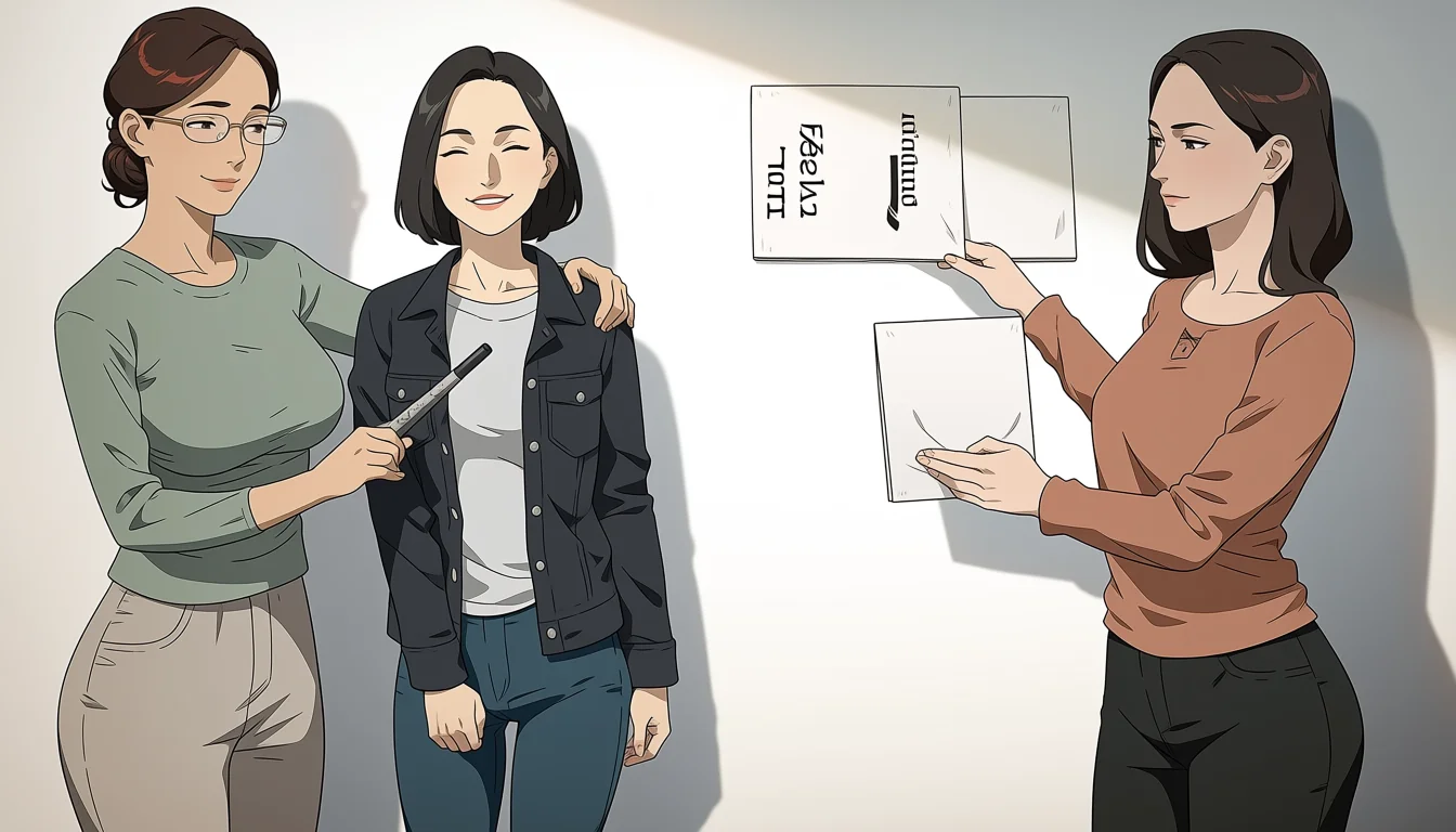 Editorial art for A craft guide to Lesbian Hentqi
