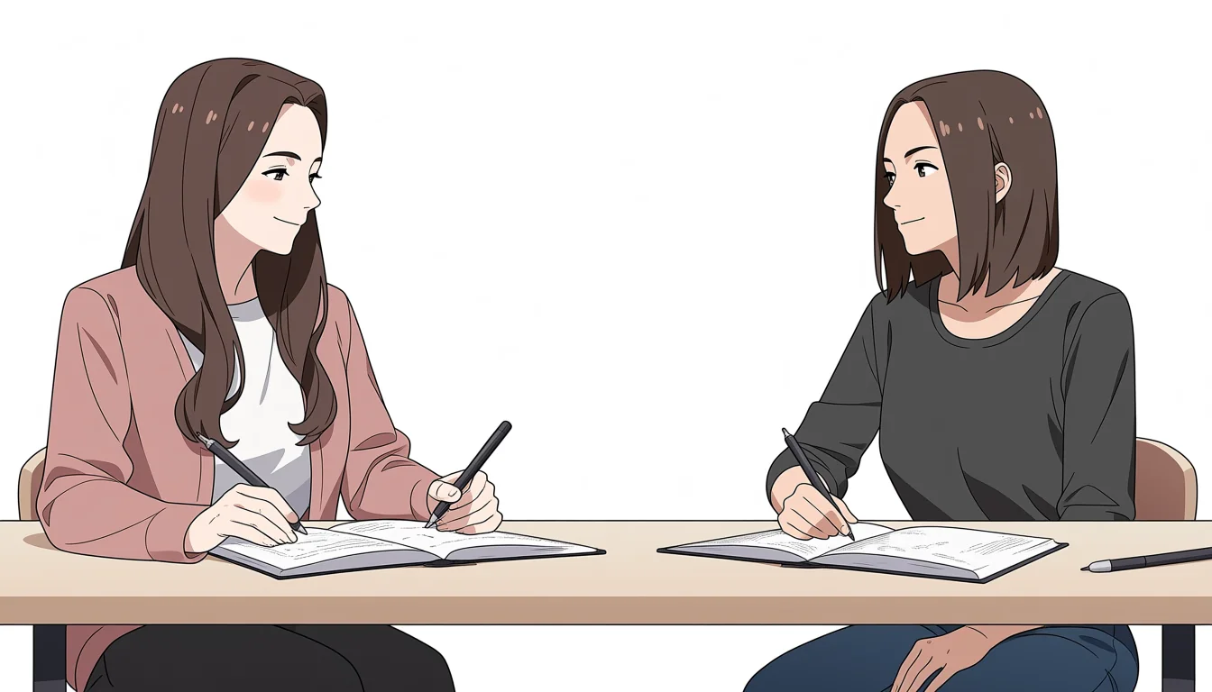 Editorial art for How to read Lesbian Hot Anime as visual craft