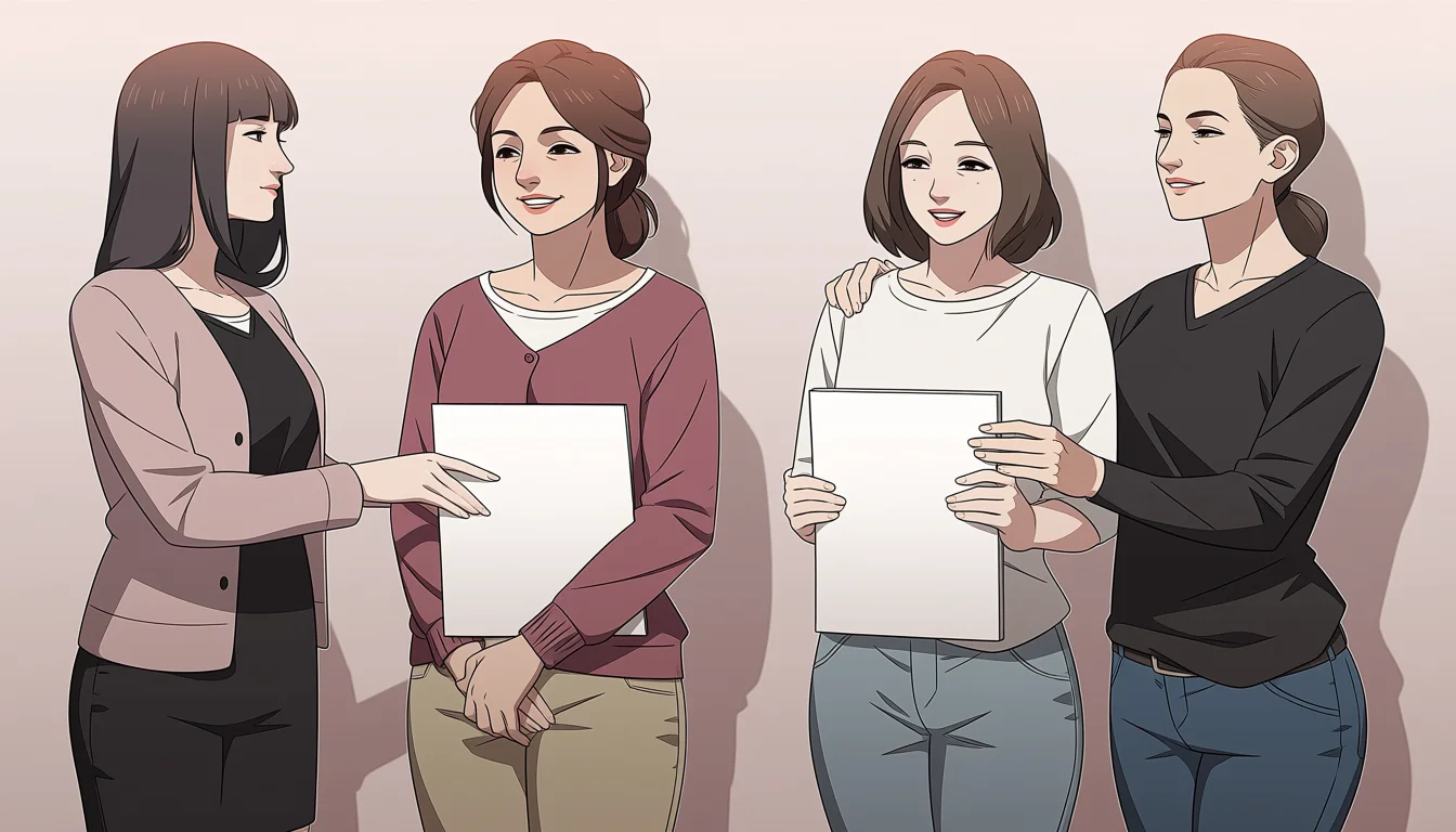 Editorial art for How to read Lesbian Nude Anime as visual craft