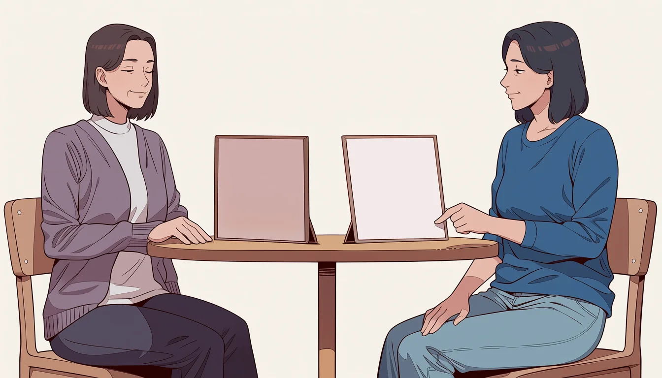 Editorial art for How to read Lesbian Porn Cartoon as visual craft