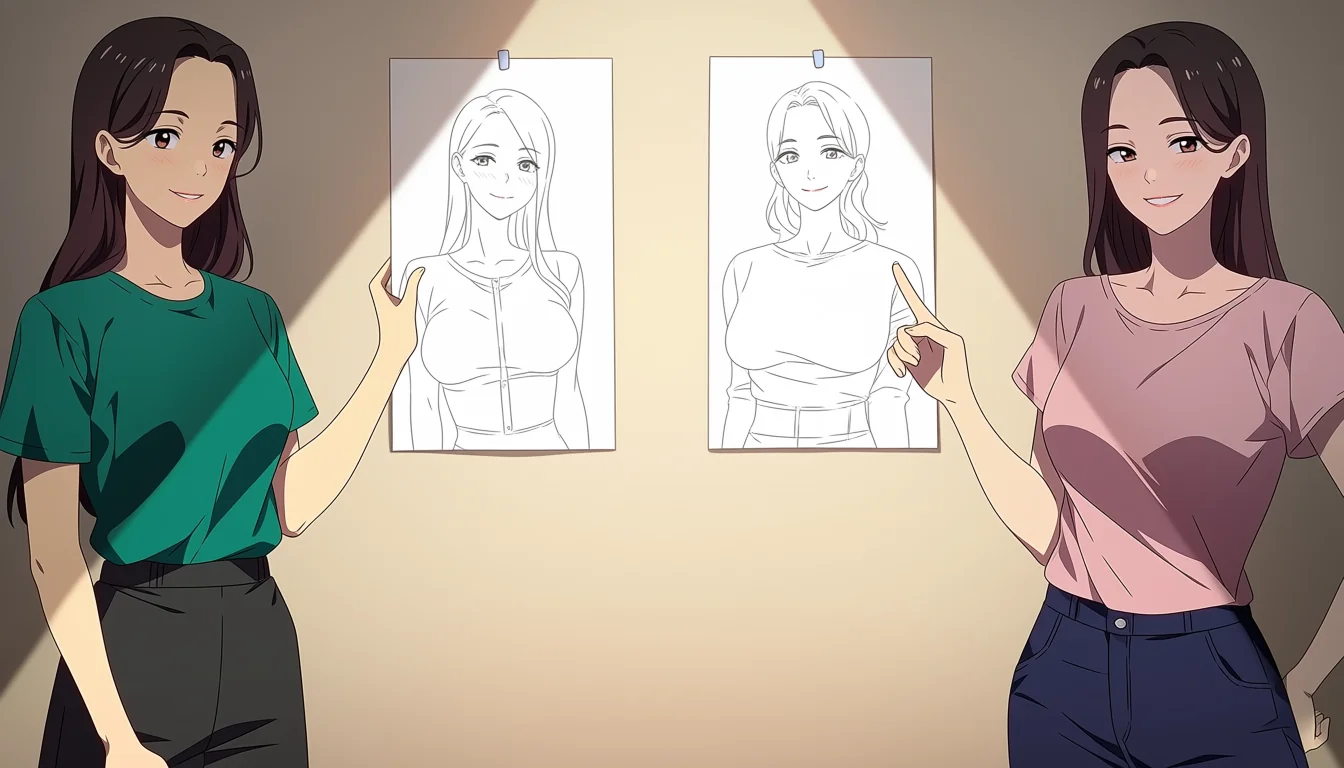 Editorial art for Lesbian Schoolgirl Hentai: the adult-safety boundary