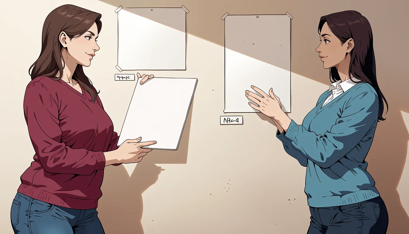 Editorial art for How to read Lesbian Threesome Anime as visual craft