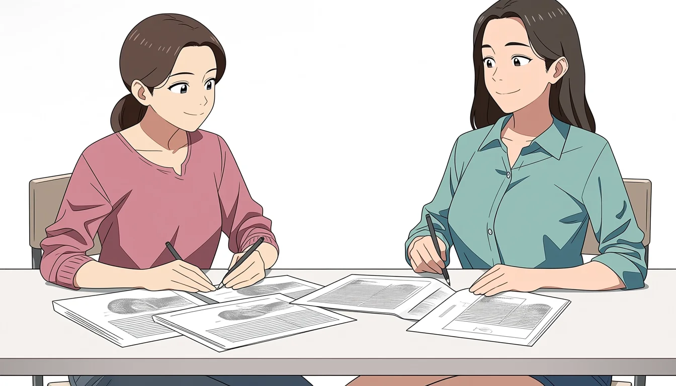 Editorial art for A craft guide to Lesbian Toon Sex