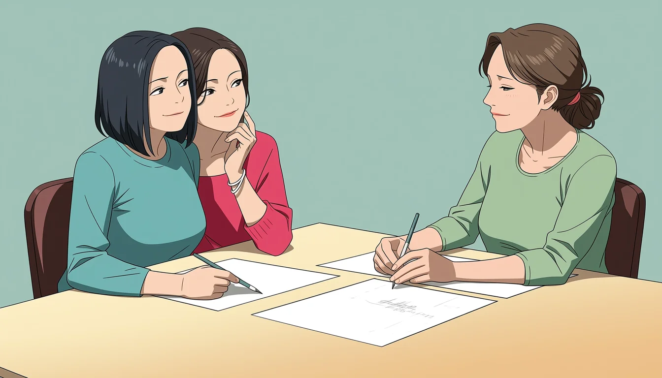 Editorial art for A craft guide to Lesbian Yuri Porn
