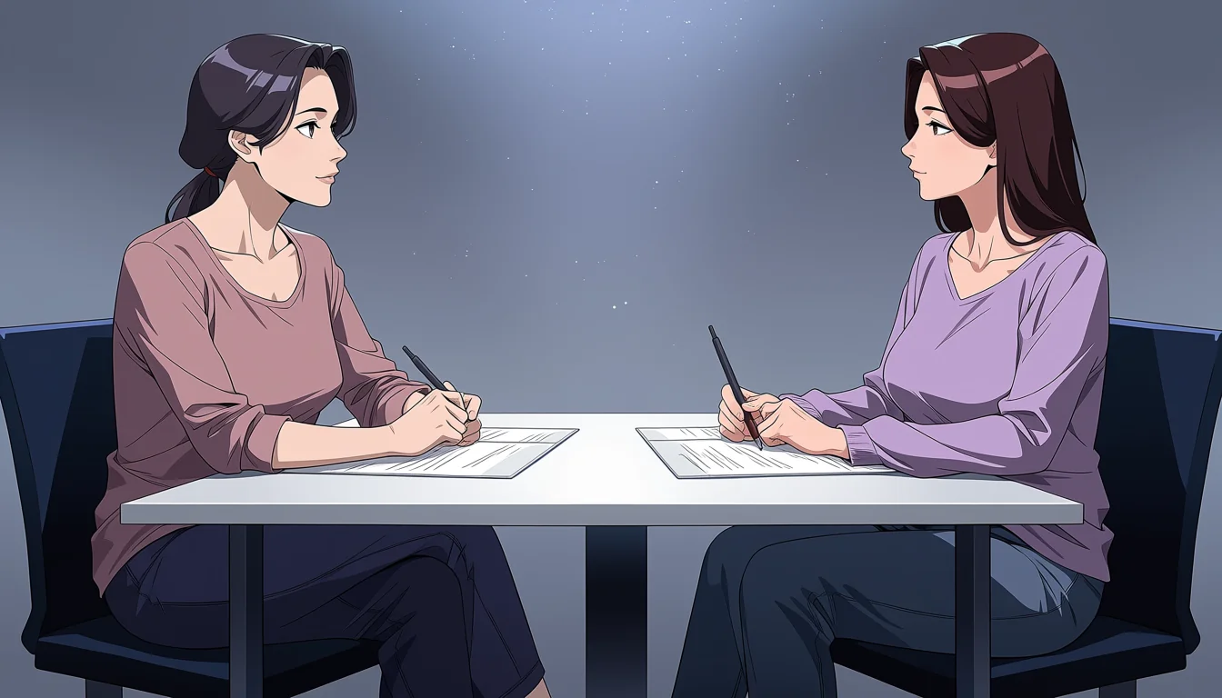 Editorial art for A craft guide to Manga Sex Lesbian