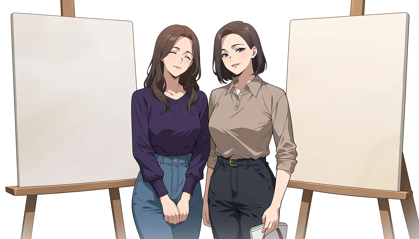 Editorial art for Naked Anime Lesbian Girls: the adult-safety boundary