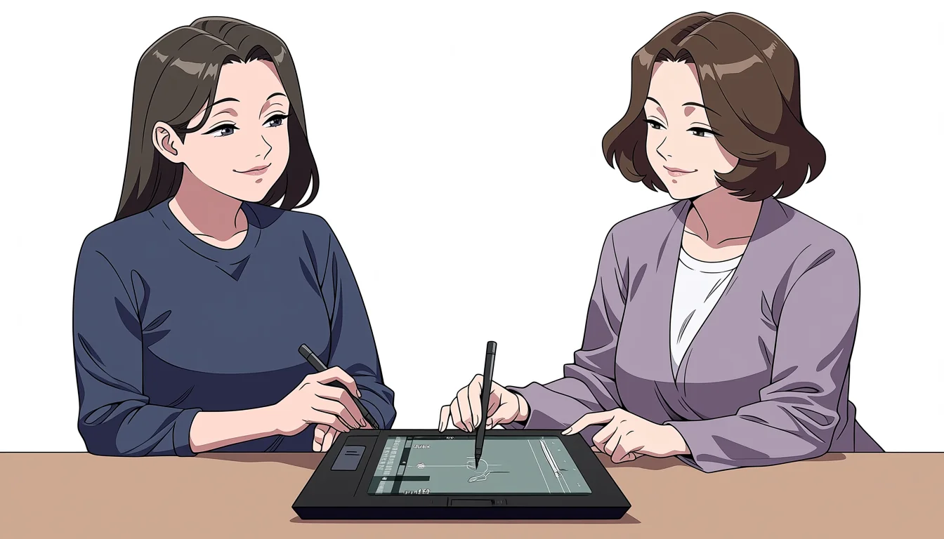 Editorial art for A craft guide to New Lesbian Hentai