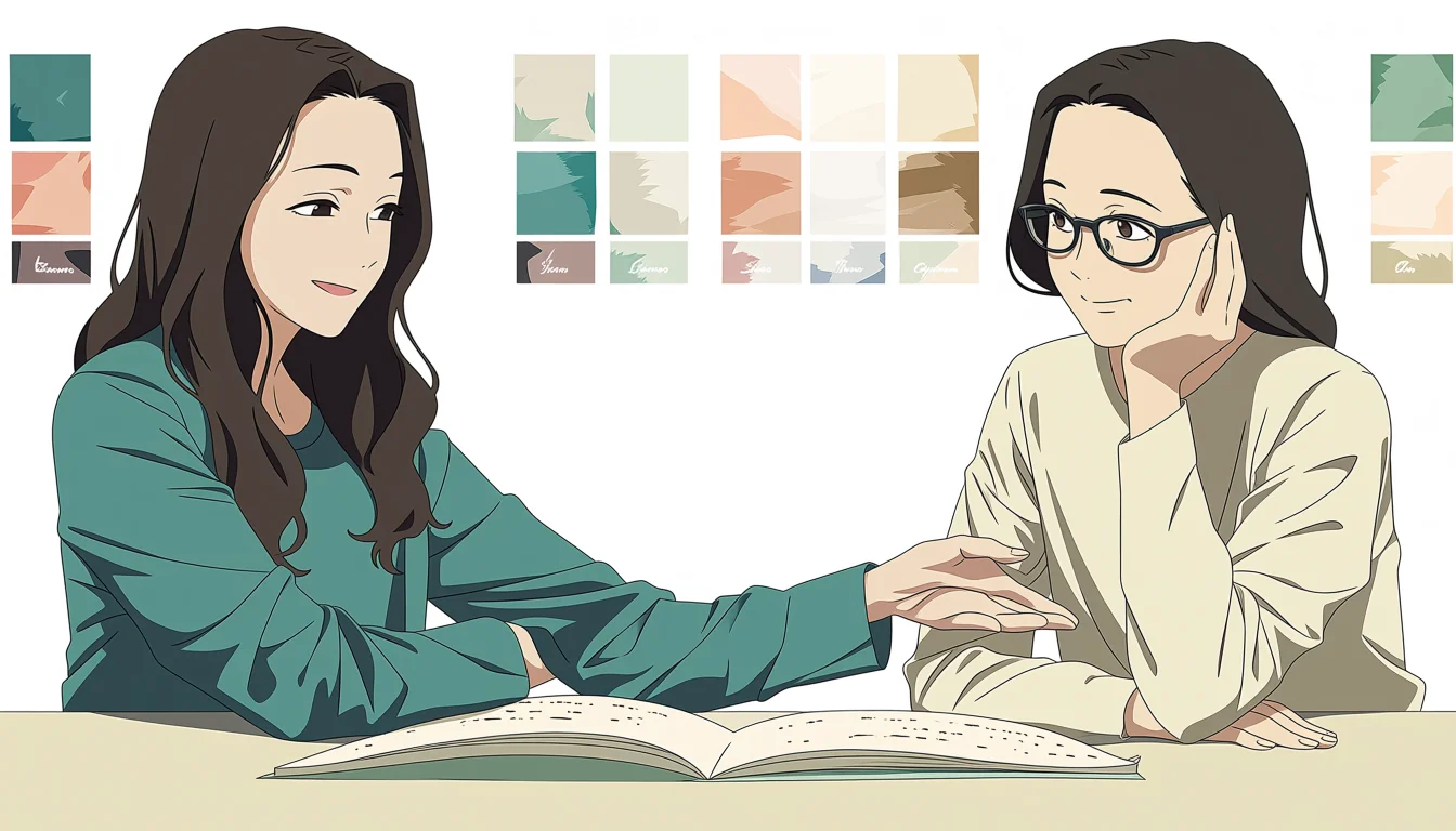 Editorial art for How to read Nude Lesbian Comics as visual craft