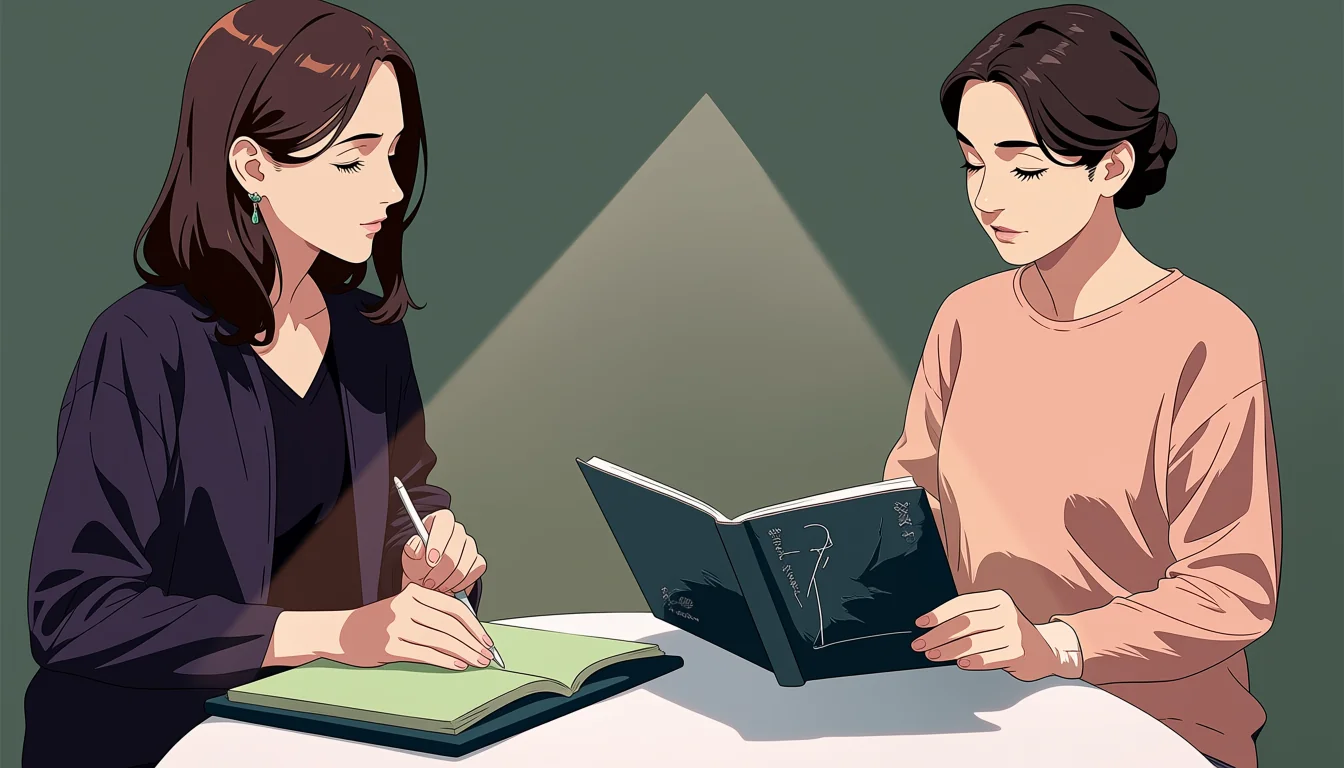 Editorial art for How to read Nude Lesbian Hentai as visual craft