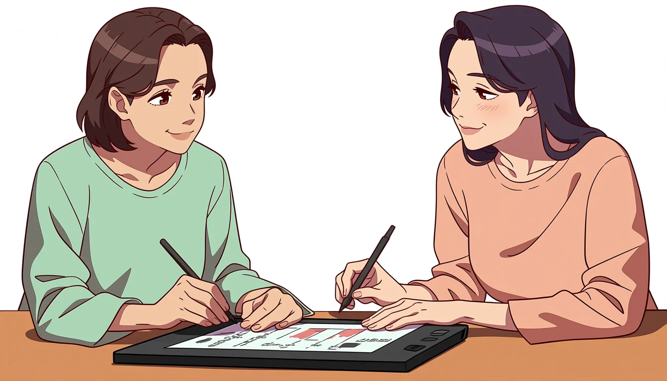 Editorial art for How to read Nude Yuri as visual craft