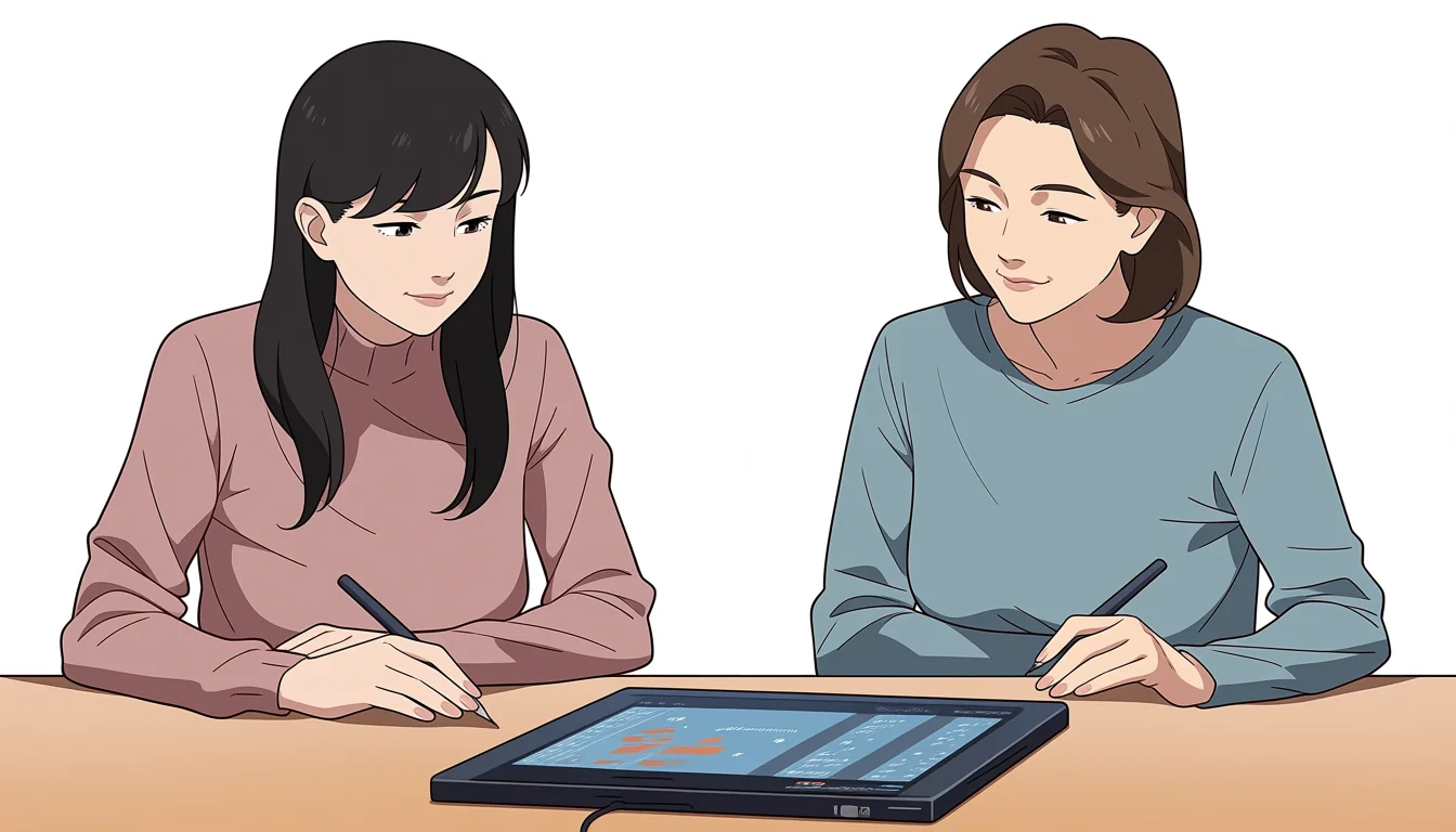Editorial art for A craft guide to Porn Yuri Hentai
