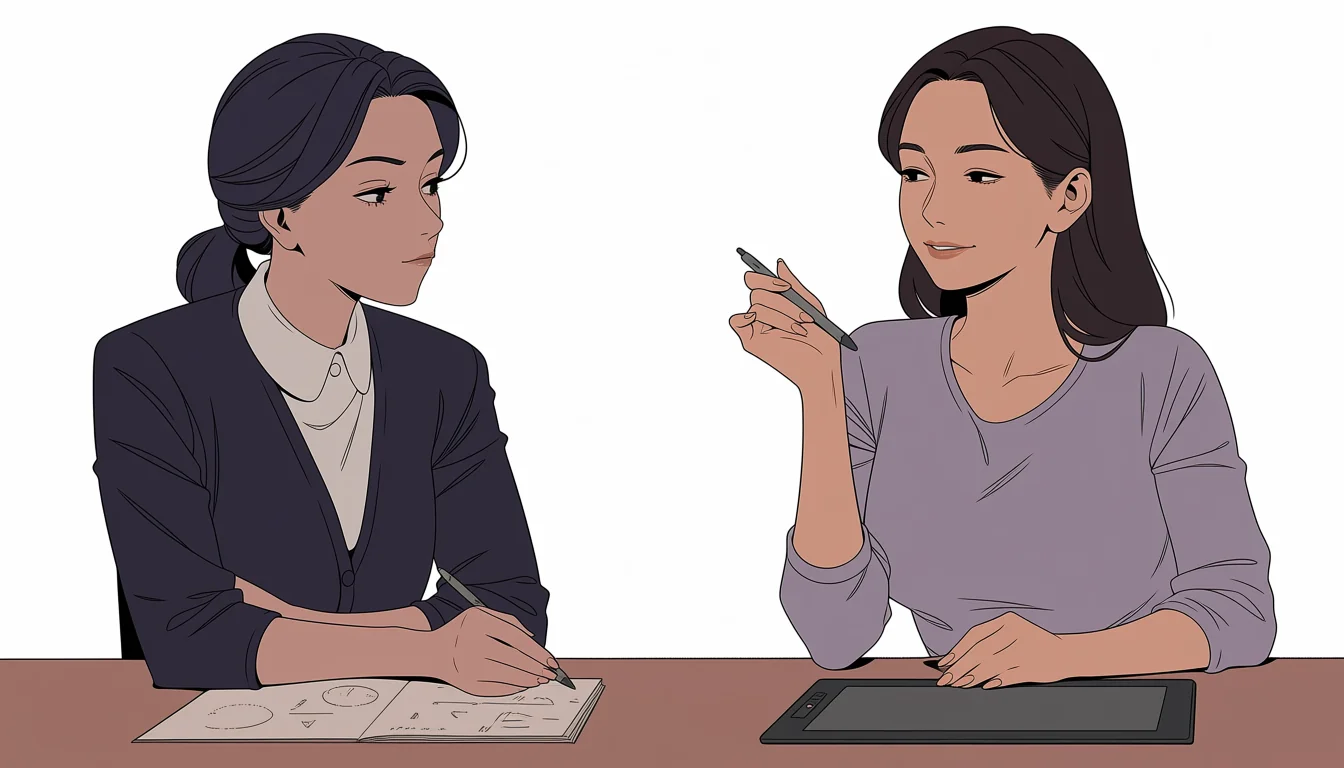 Editorial art for Schoolgirl Yuri Hentai: the adult-safety boundary
