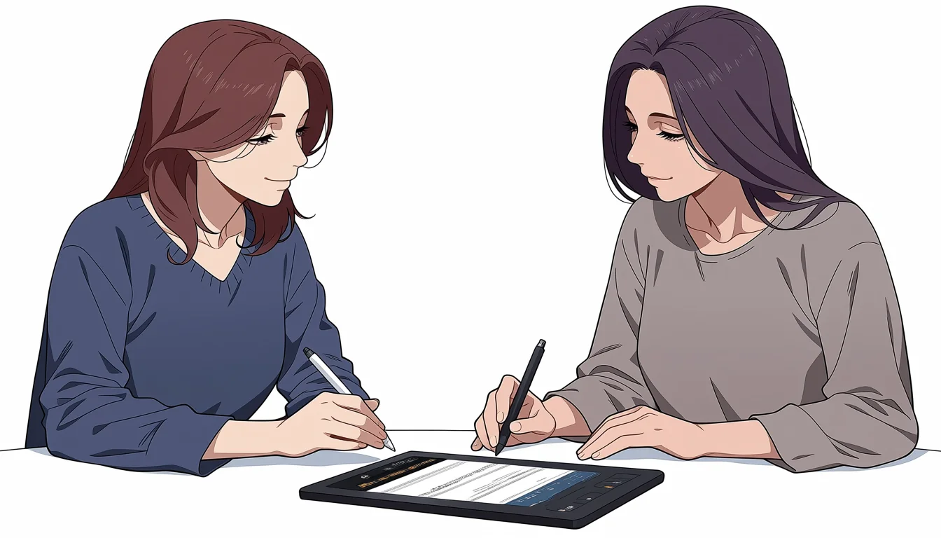 Editorial art for Sexy Anime Girls Lesbian: the adult-safety boundary