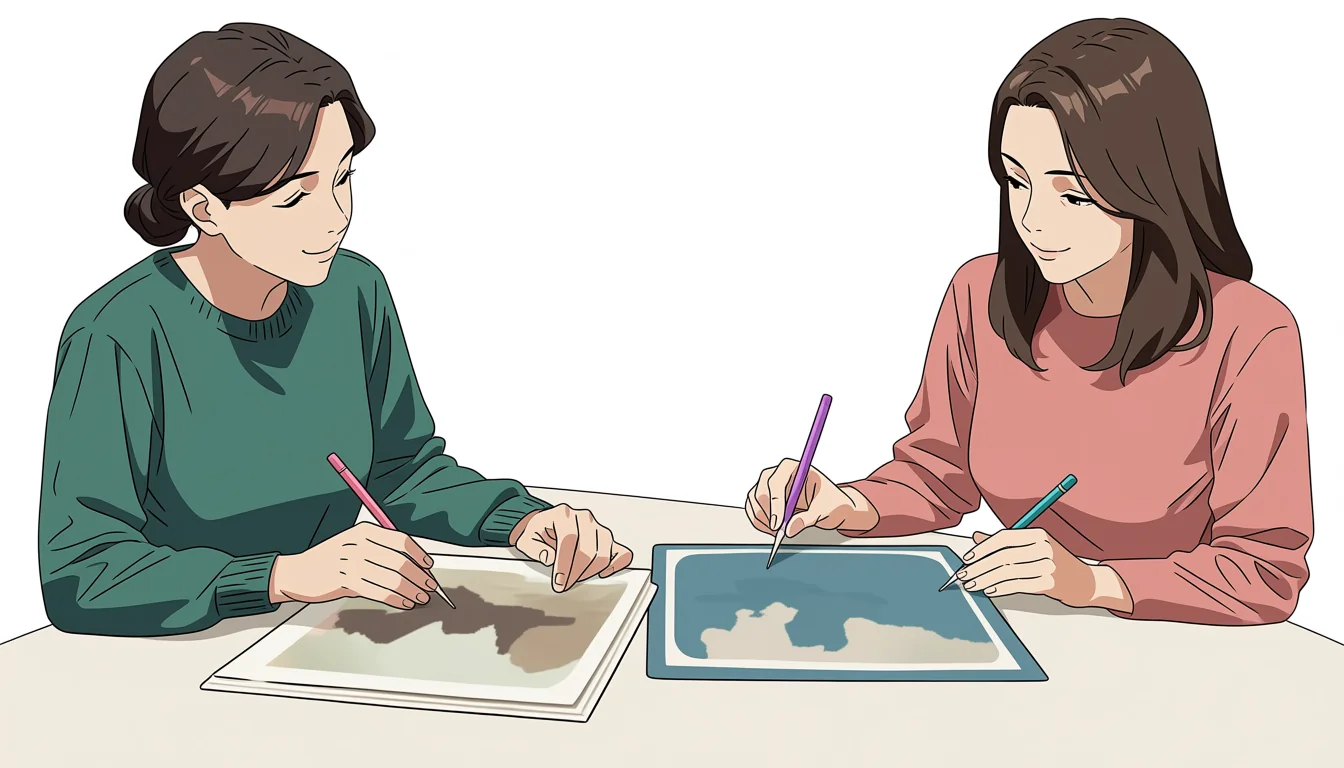 Editorial art for How to read Sexy Anime Lesbians as visual craft