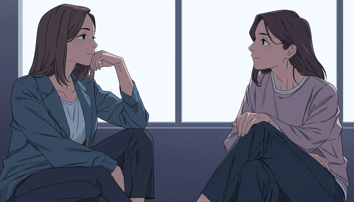 Editorial art for How to read Sexy Naked Anime Lesbians as visual craft