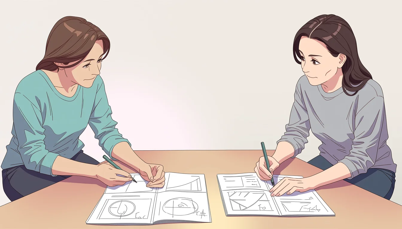 Editorial art for A craft guide to Soft Lesbian Hentai